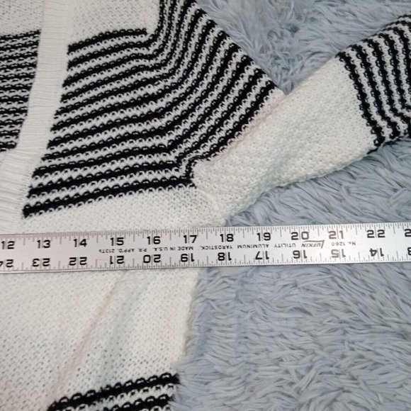 Westport Womens Sweater Cardigan Off White Small Open Front‎ Long Sleeve - Picture 6 of 10